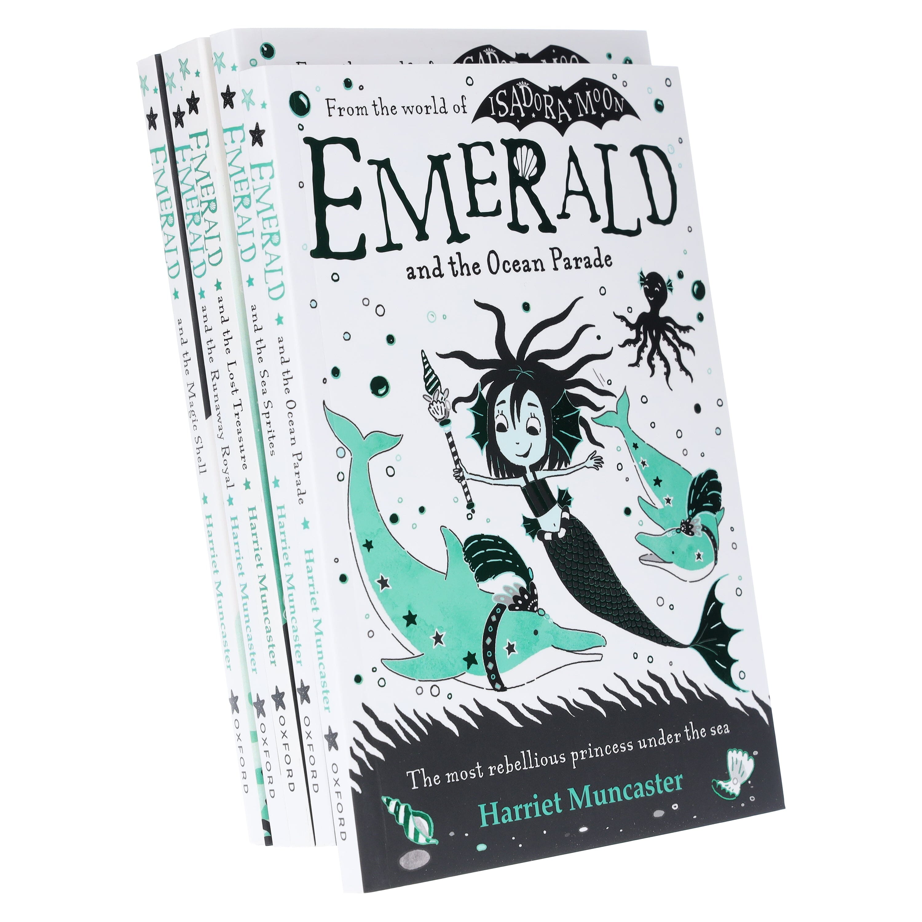 Emerald Series Book 1-5 (World of Isadora Moon) By Harriet Muncaster: 5 Books Collection Set - Ages 5-7 - Paperback