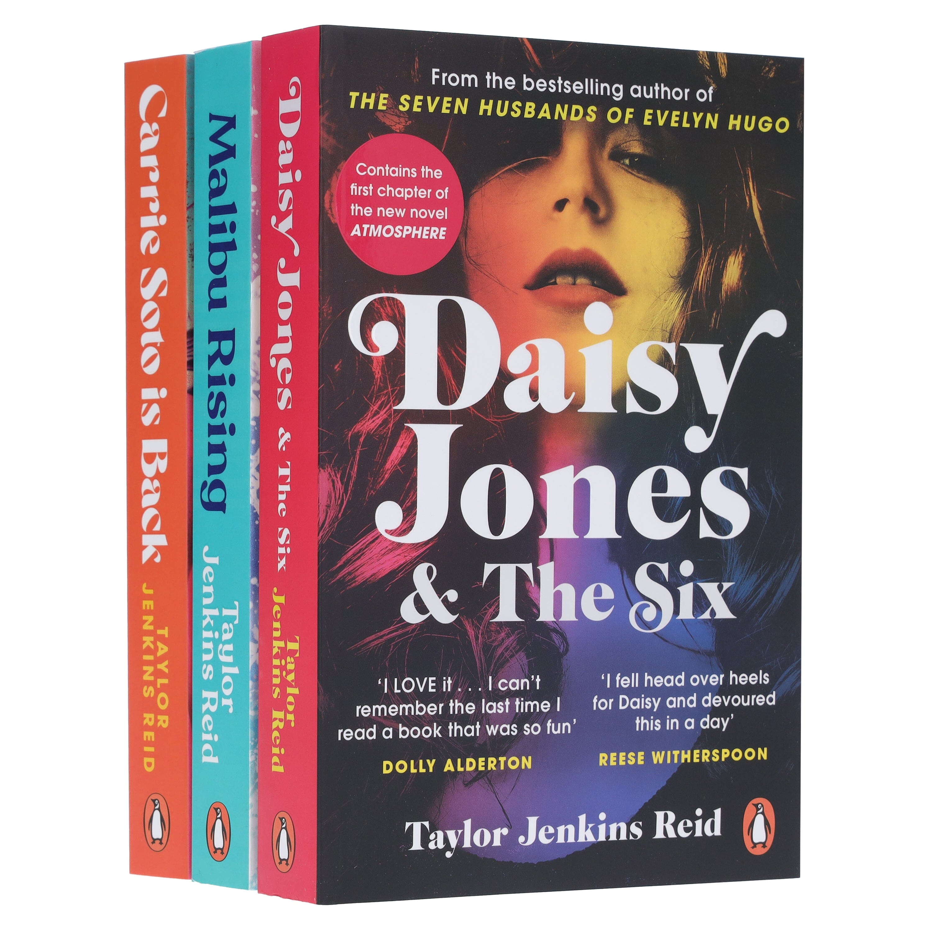 Daisy Jones and the Six by Taylor Jenkins Reid 3 Books Collection Set - Fiction - Paperback