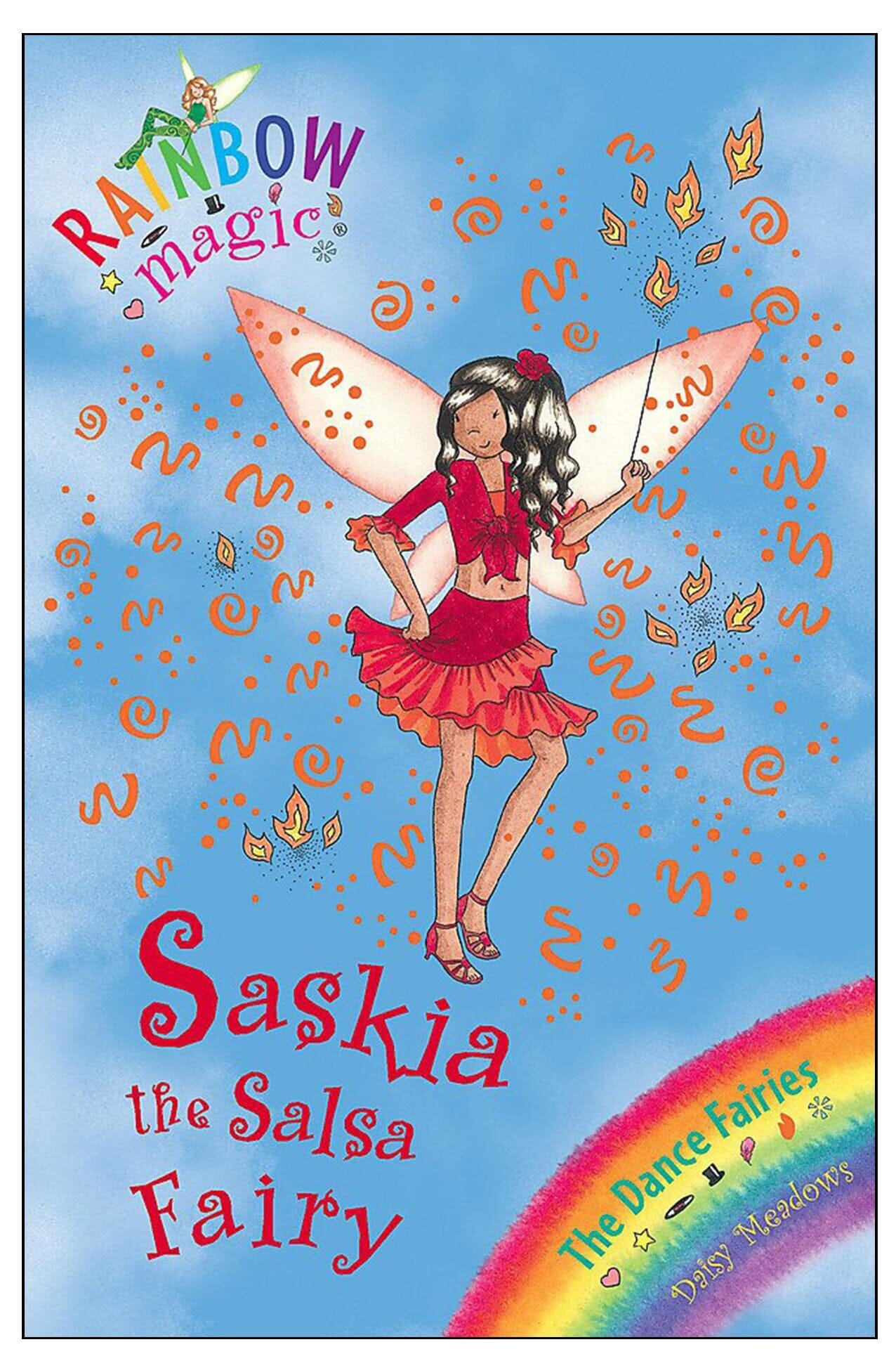 Rainbow Magic: Saskia the Salsa Fairy (The Dance Fairies 55) - Ages 6-8 - Paperback - 30