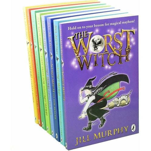 Worst Witch Series By Jill Murphy: Complete 8 Books Collection Set - Ages 7-12 - Paperback