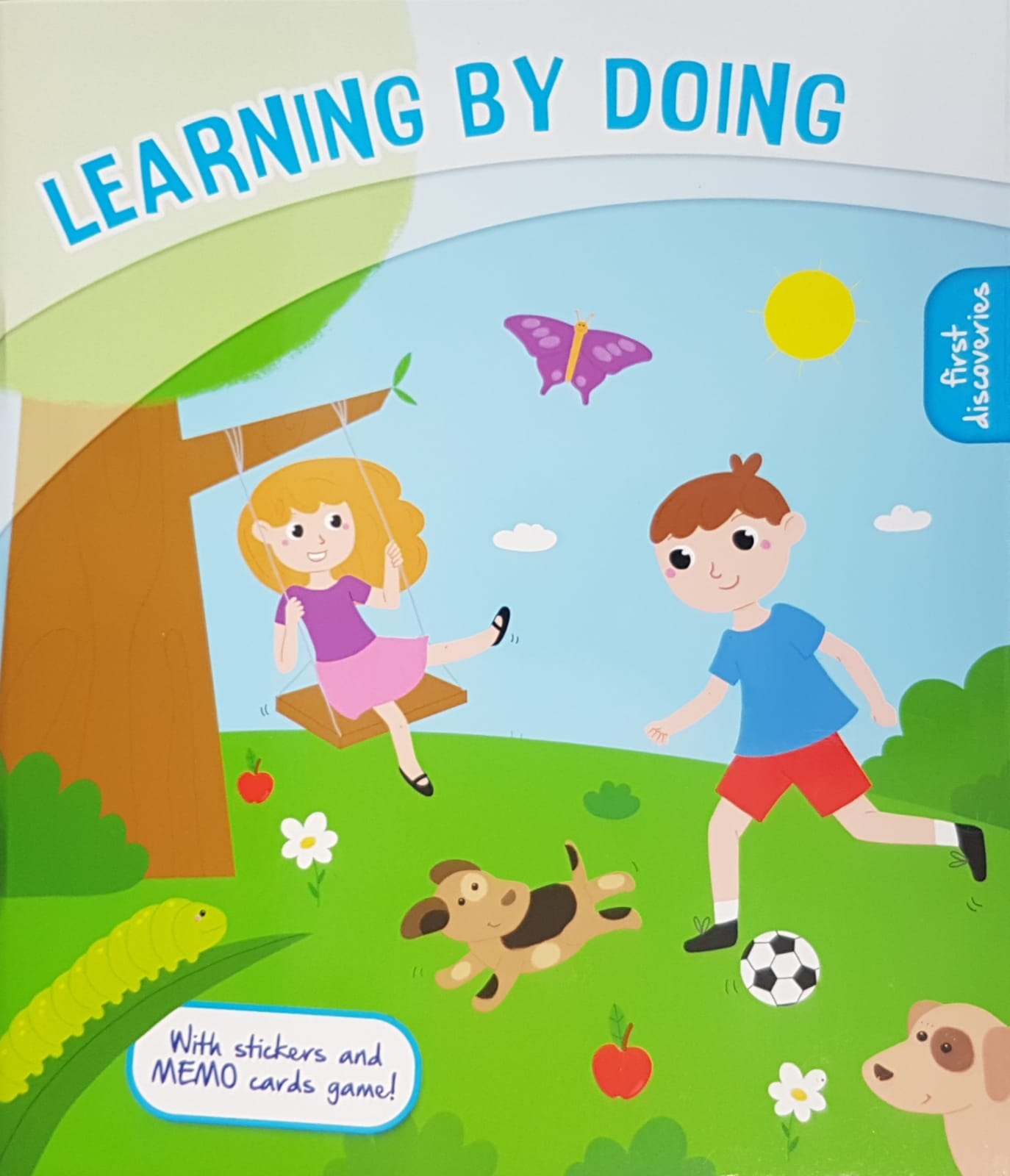 Learning By Doing: First Discoveries With Stickers & MEMO Cards Game - Ages 4-6 - Paperback
