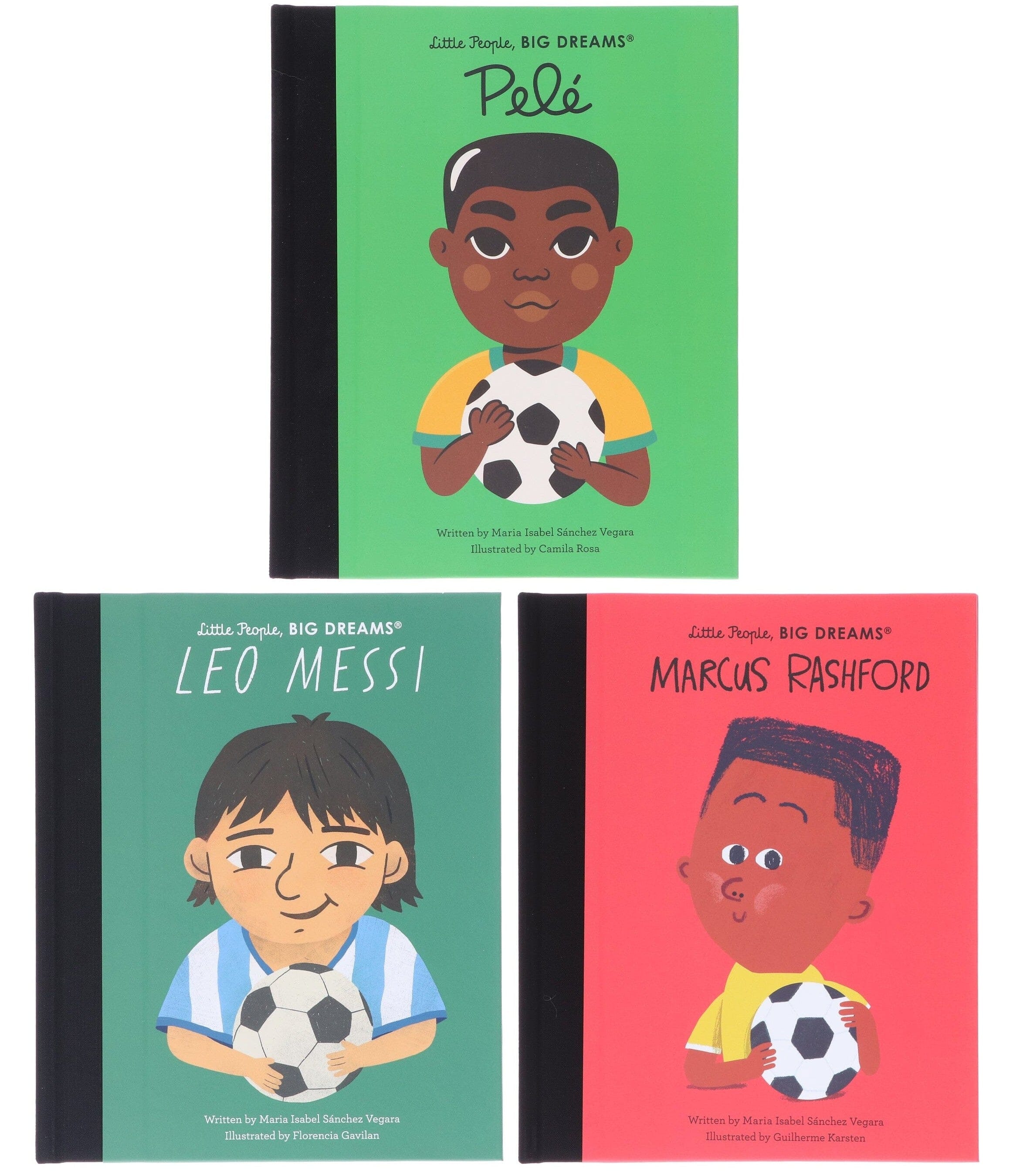 Little People, BIG DREAMS Series By Maria Isabel Sanchez Vegara 3 Picture Books Collection - Ages 4-7 - Hardback