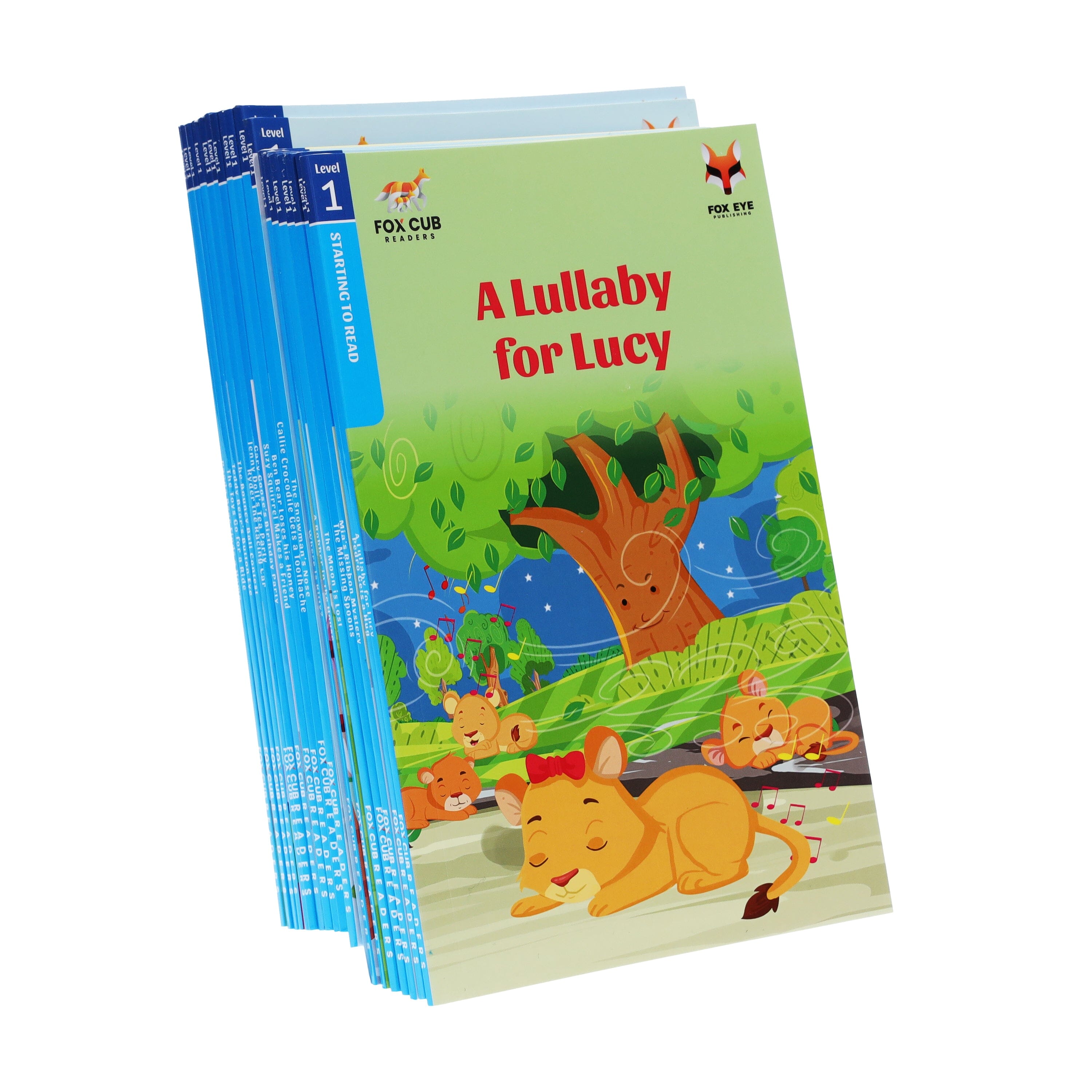 Fox Cub: My First Reader Set (Level 1) 18 Books Collection Set - Ages 2+ - Paperback
