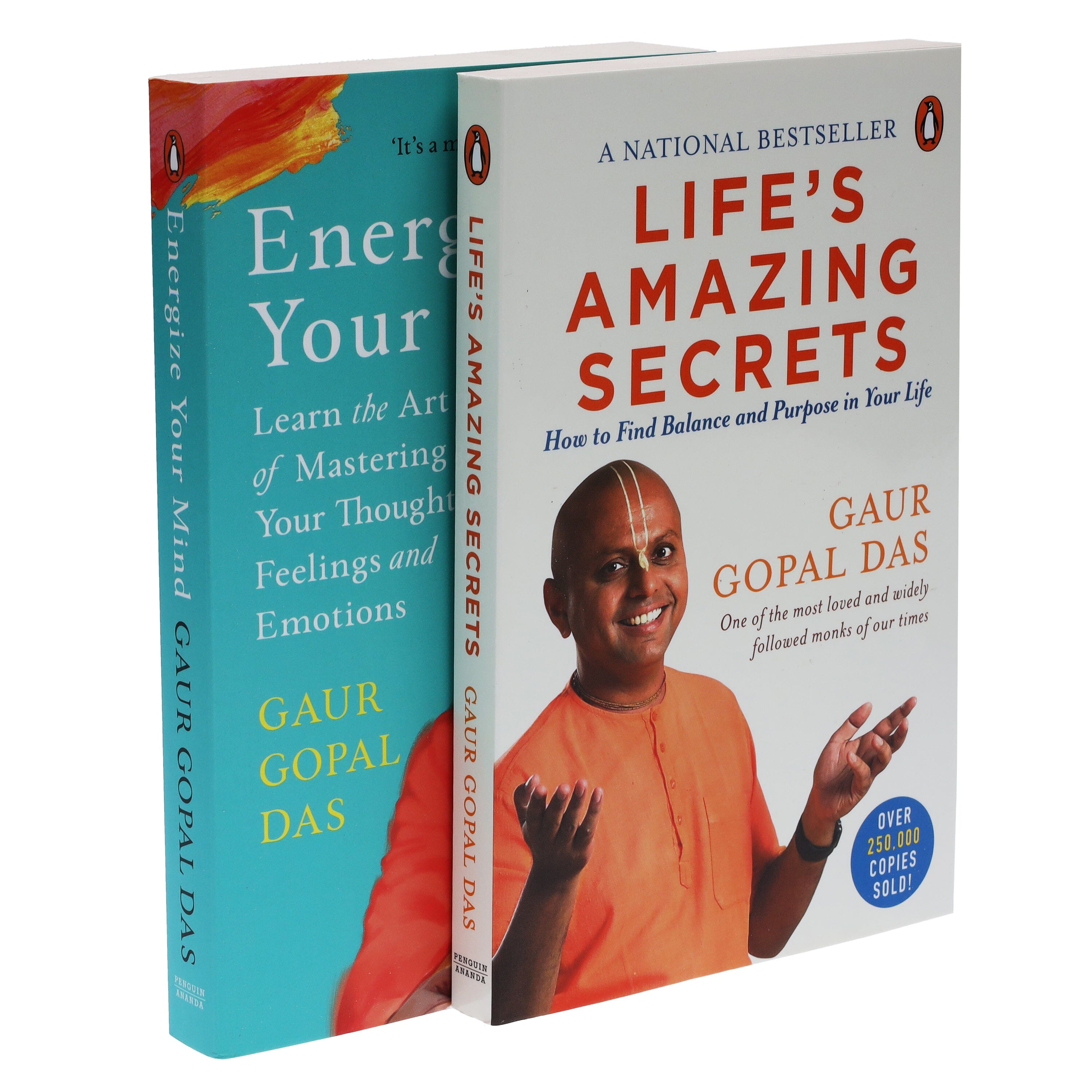 Gaur Gopal Das 2 Books Collection Set - Non Fiction - Paperback