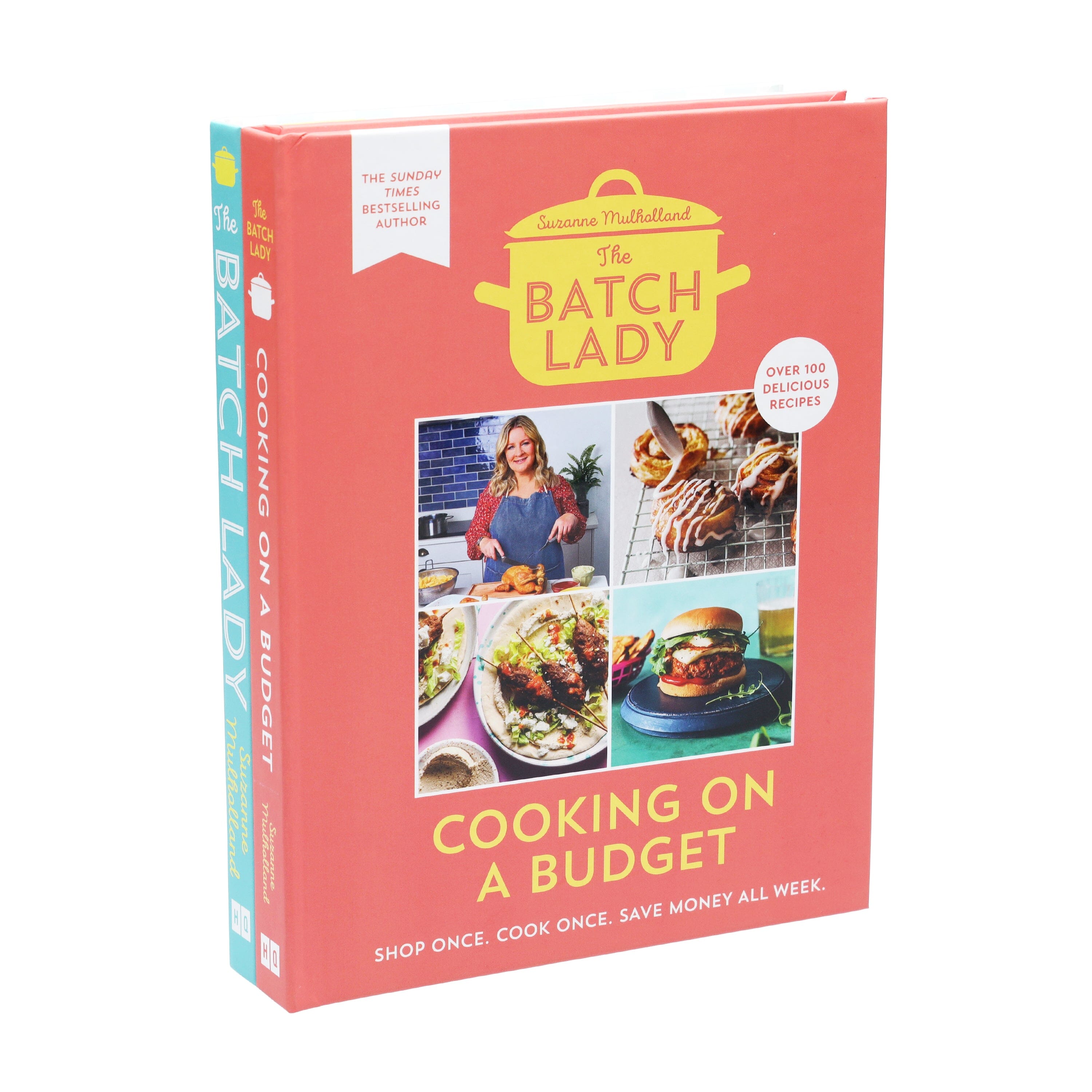 The Batch Lady: Cooking on a Budget & The Batch Lady by Suzanne Mulholland 2 Books Collection - Non Fiction - Hardback