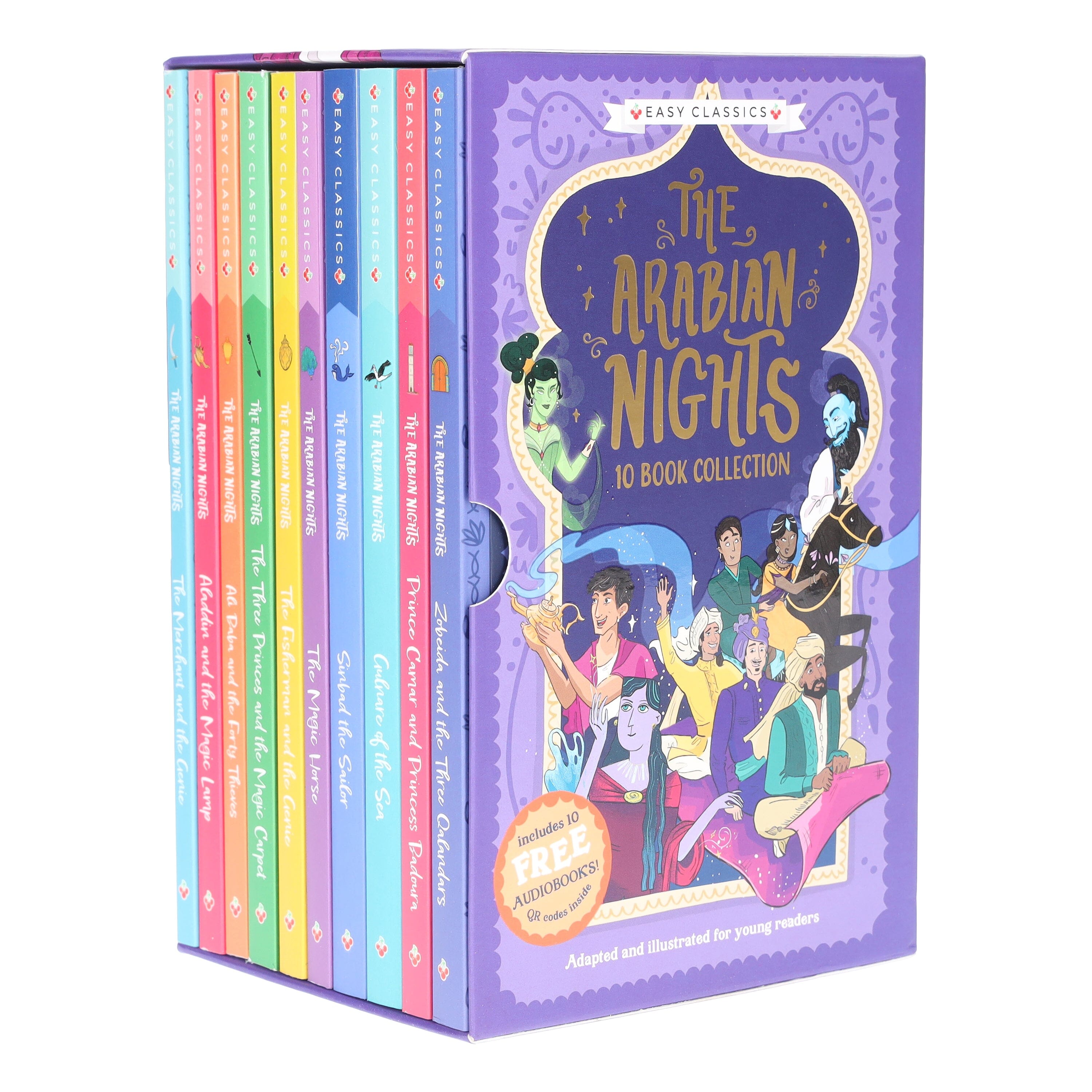 The Arabian Nights Series (Easy Classics) 10 Books Collection Box Set - Ages 7-11 - Paperback