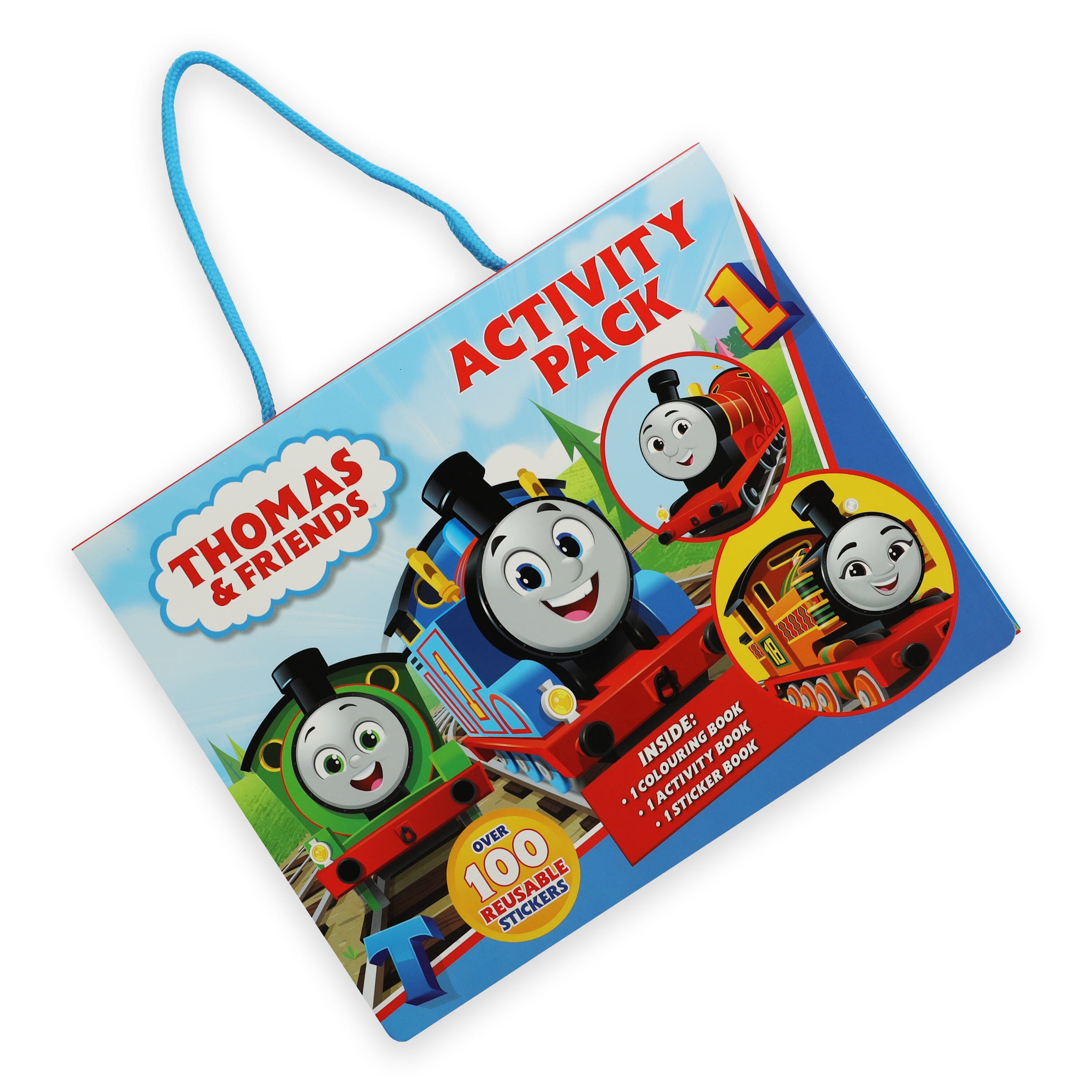 Thomas And Friends Activity Pack Colouring Books & Stickers 3 Books Collection Set - Ages 3+ - Paperback