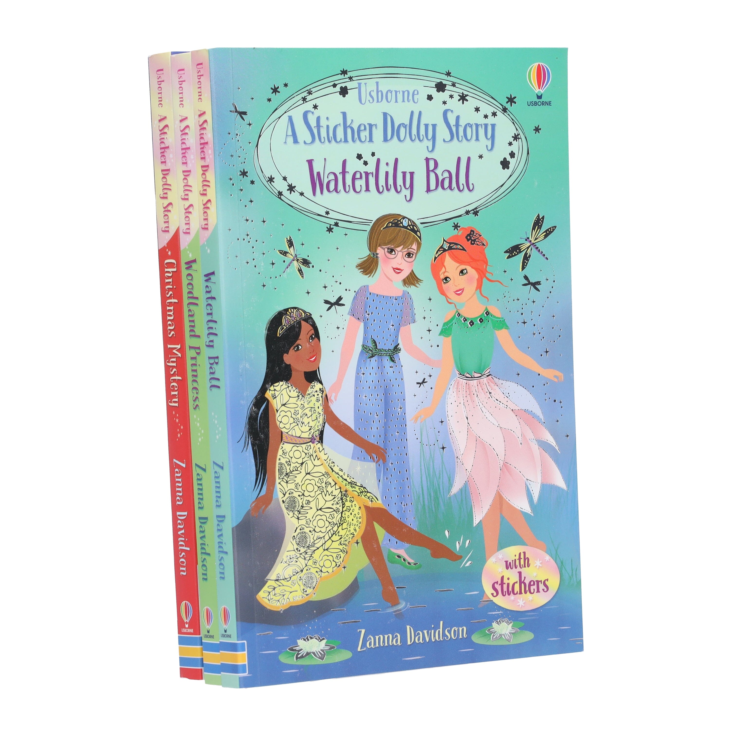 Sticker Dollies Stories by Zanna Davidson 3 Books Collection Set - Ages 5-8 - Paperback