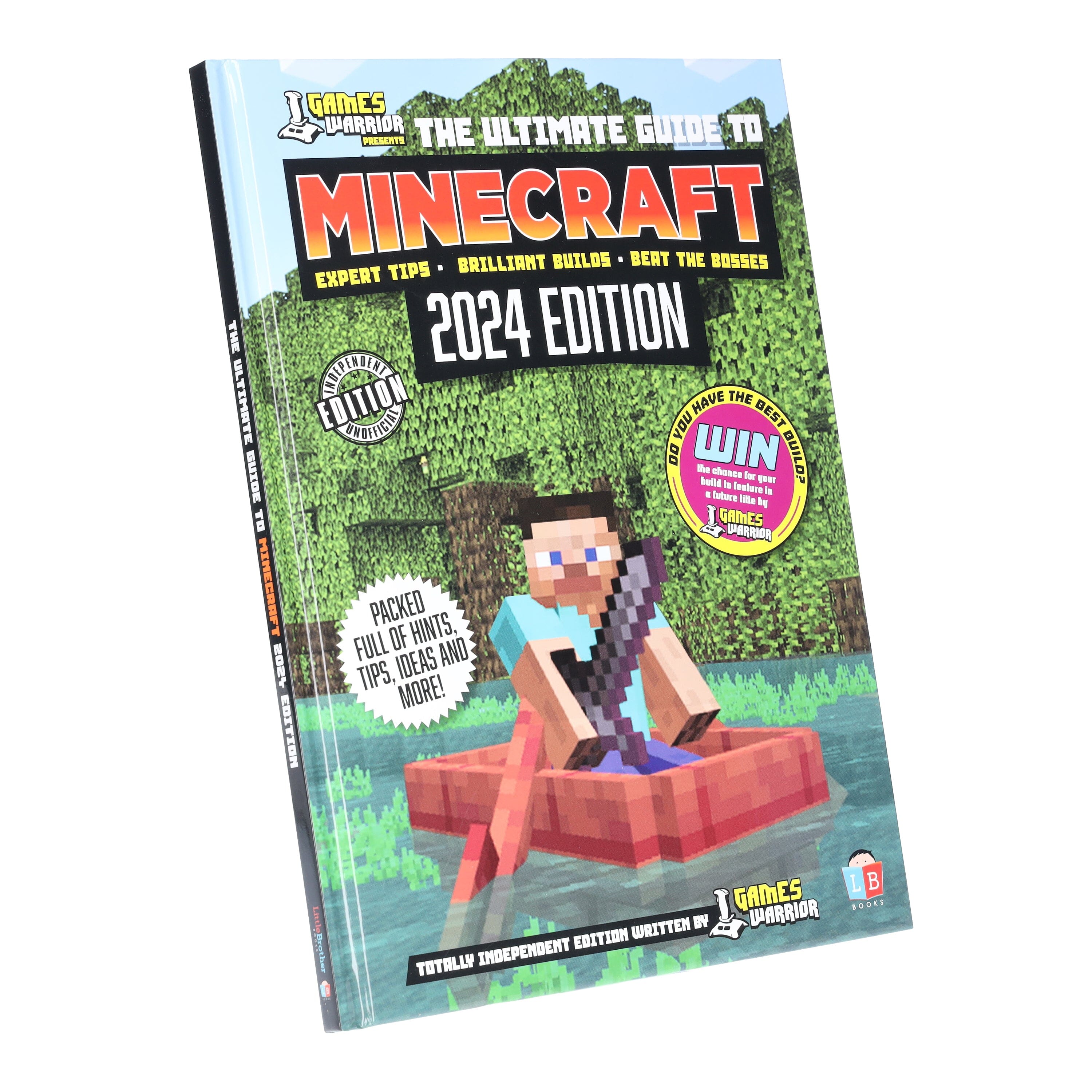 Minecraft Ultimate Guide by GamesWarrior 2024 Edition - Age 9+ - Hardback