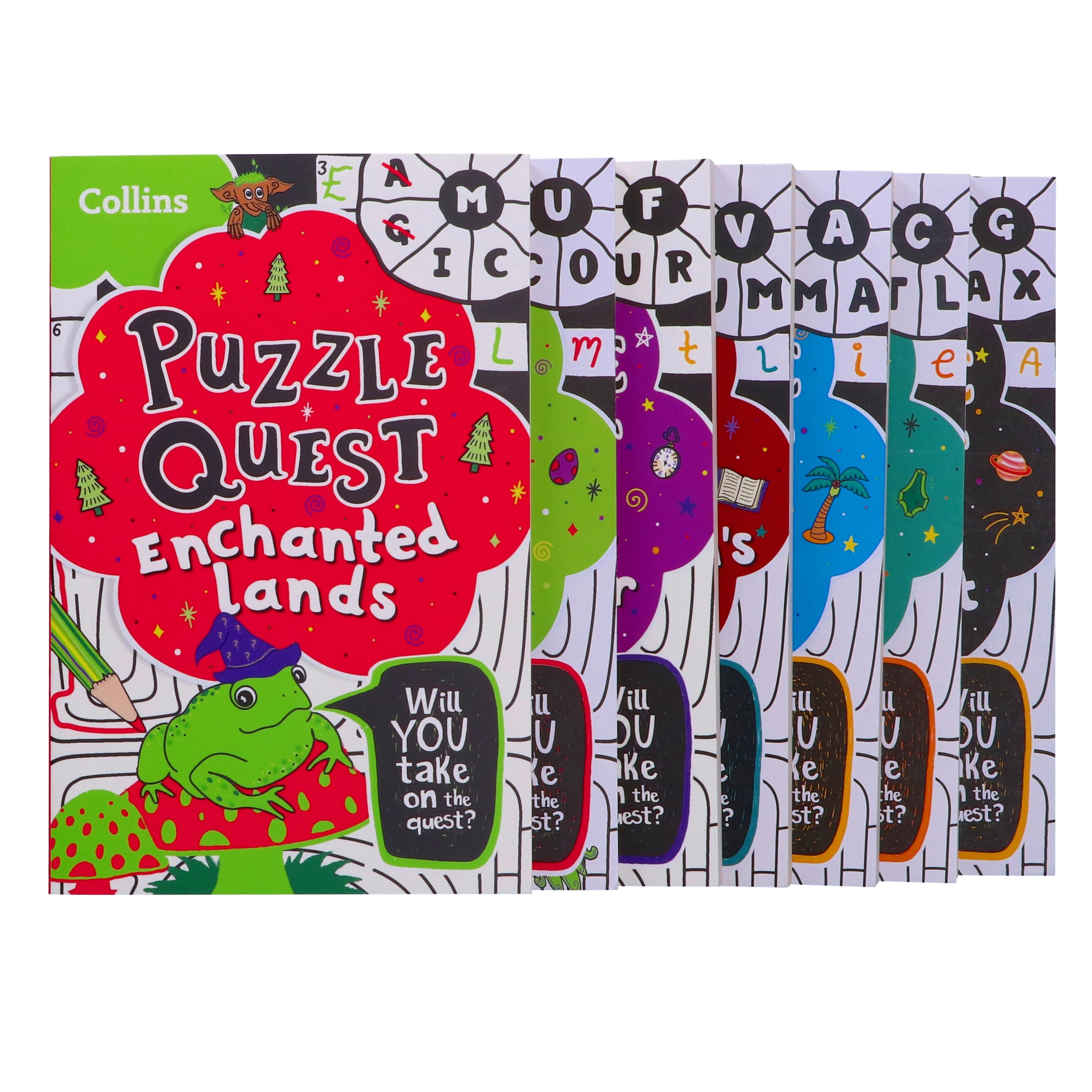 Puzzle Quest Series 7 Books Collection Set By Kia Marie Hunt - Ages 7+ - Paperback