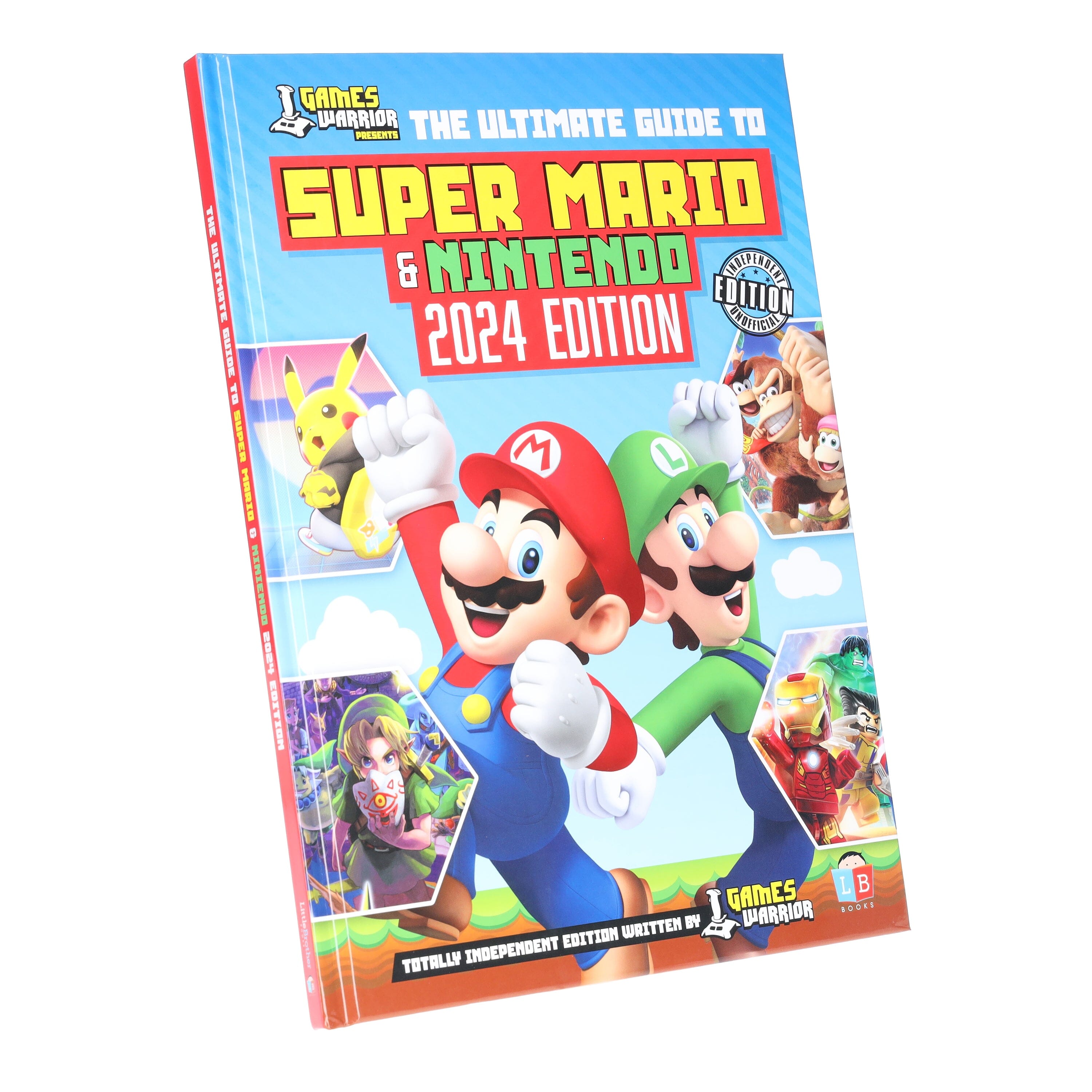 Super Mario and Nintendo Ultimate Guide by GamesWarrior 2024 Edition - Age 9+ - Hardback
