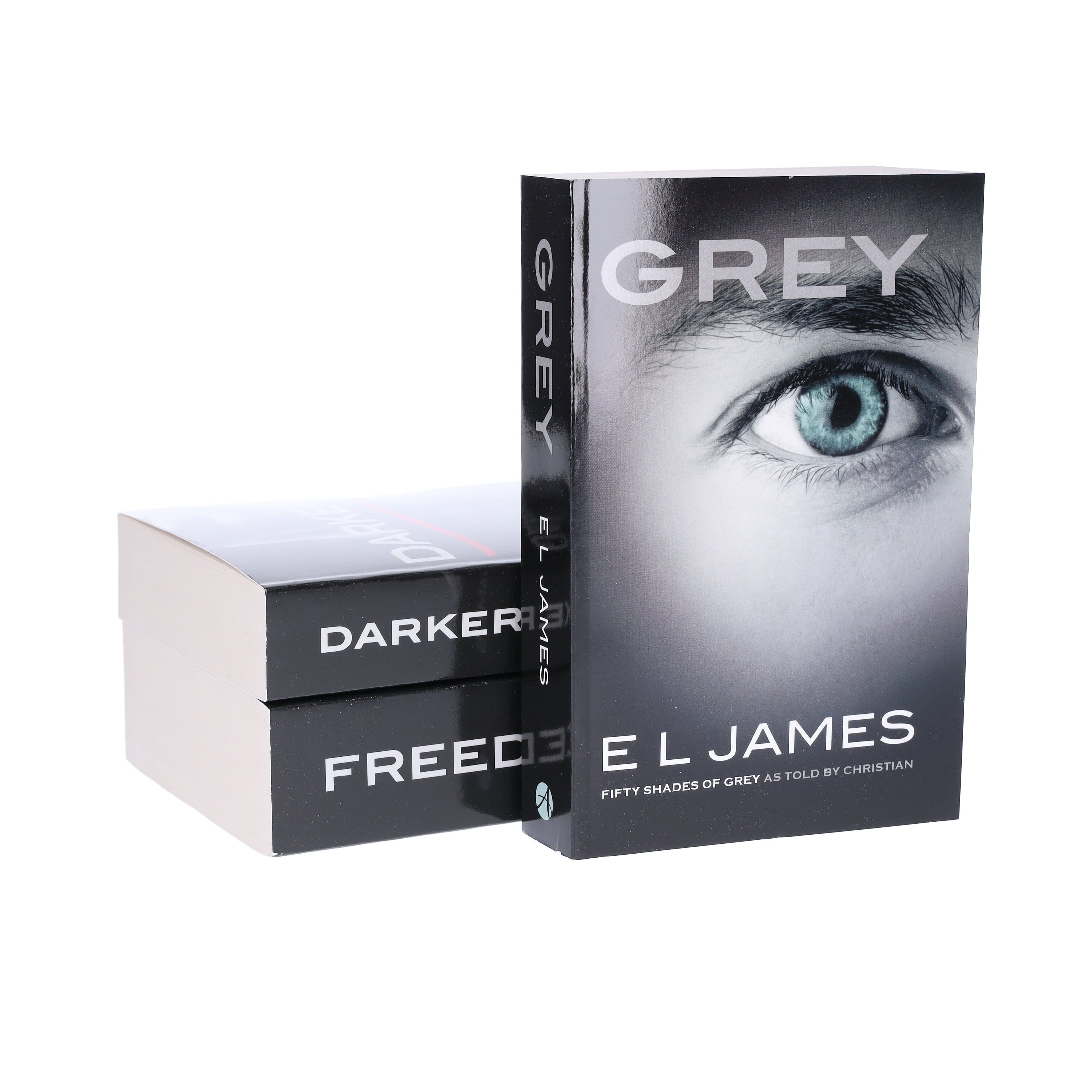Fifty Shades as Told by Christian Trilogy by E L James 3 Books Collection Set - Fiction - Paperback