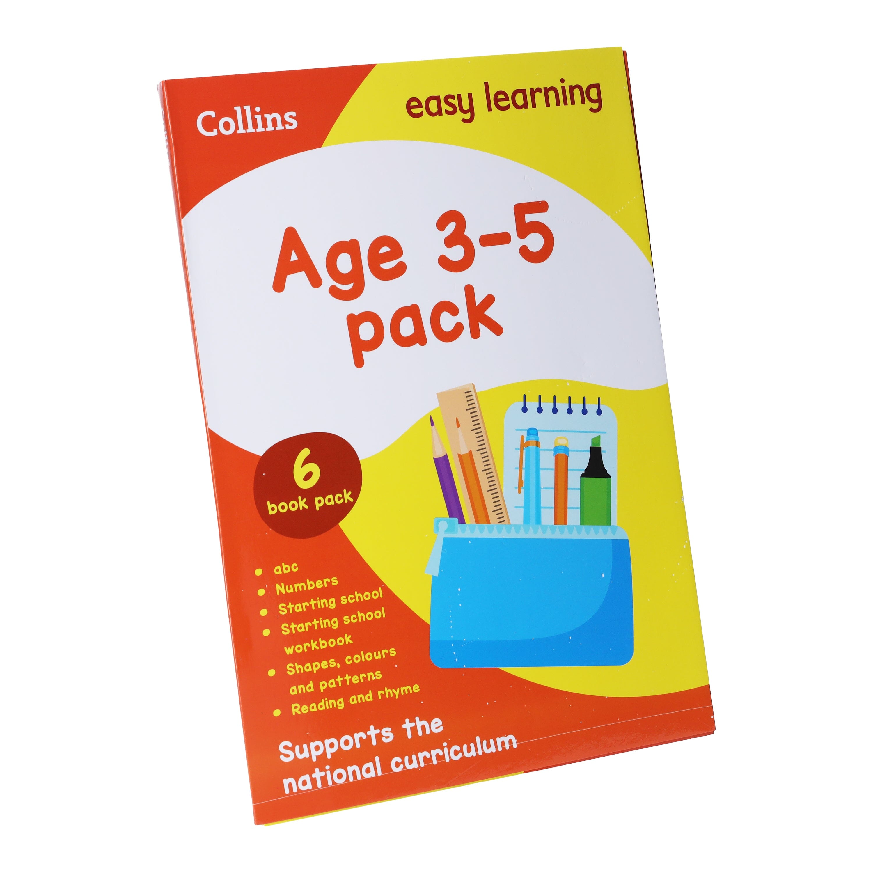 Collins Easy Learning Starter Set Ages 3–5 Ideal for home learning 6 Books Pack - Age 3-5 - Paperback