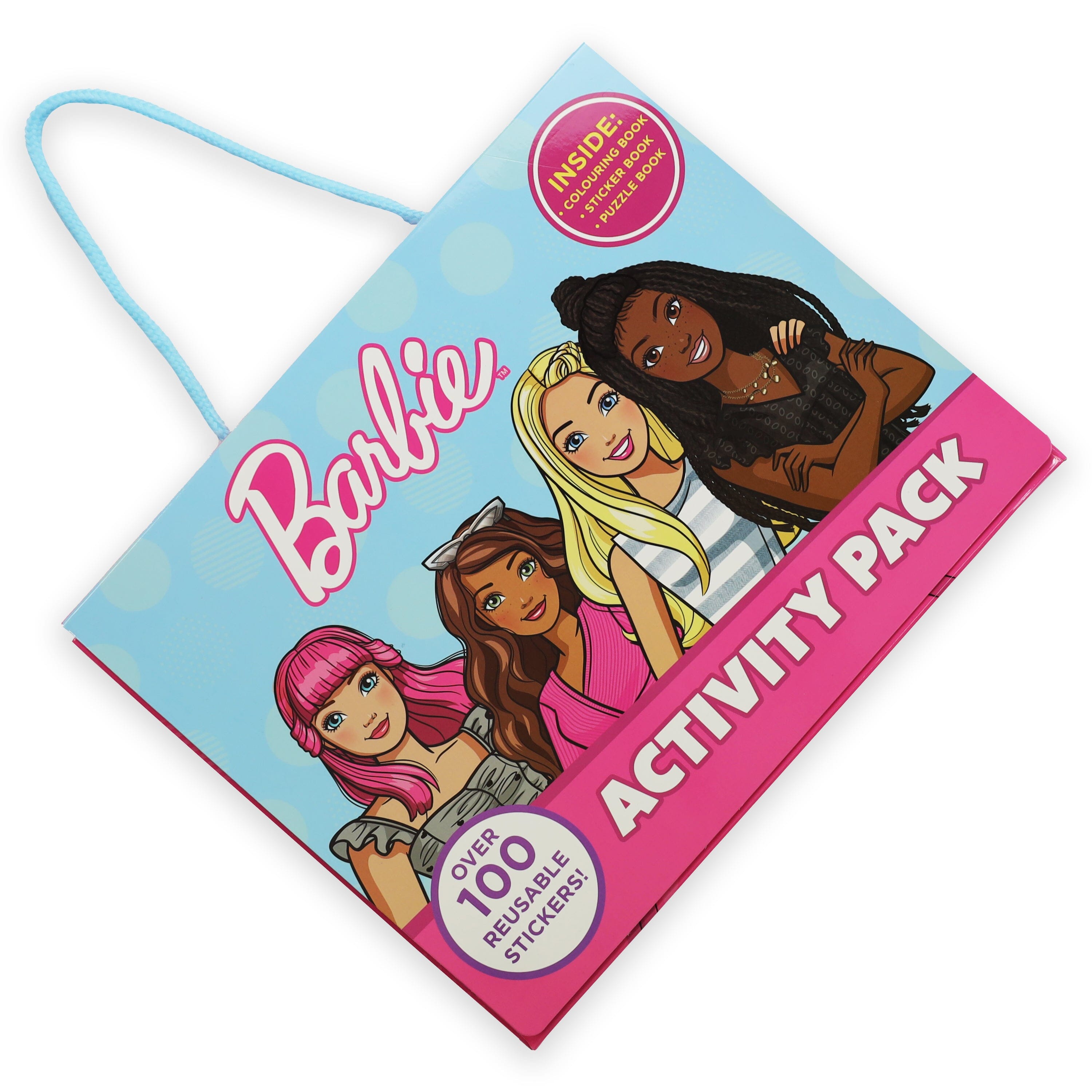 Barbie Activity Pack (Colouring Books, Stickers And Puzzle) 3 Books Collection Set - Ages 3+ - Paperback