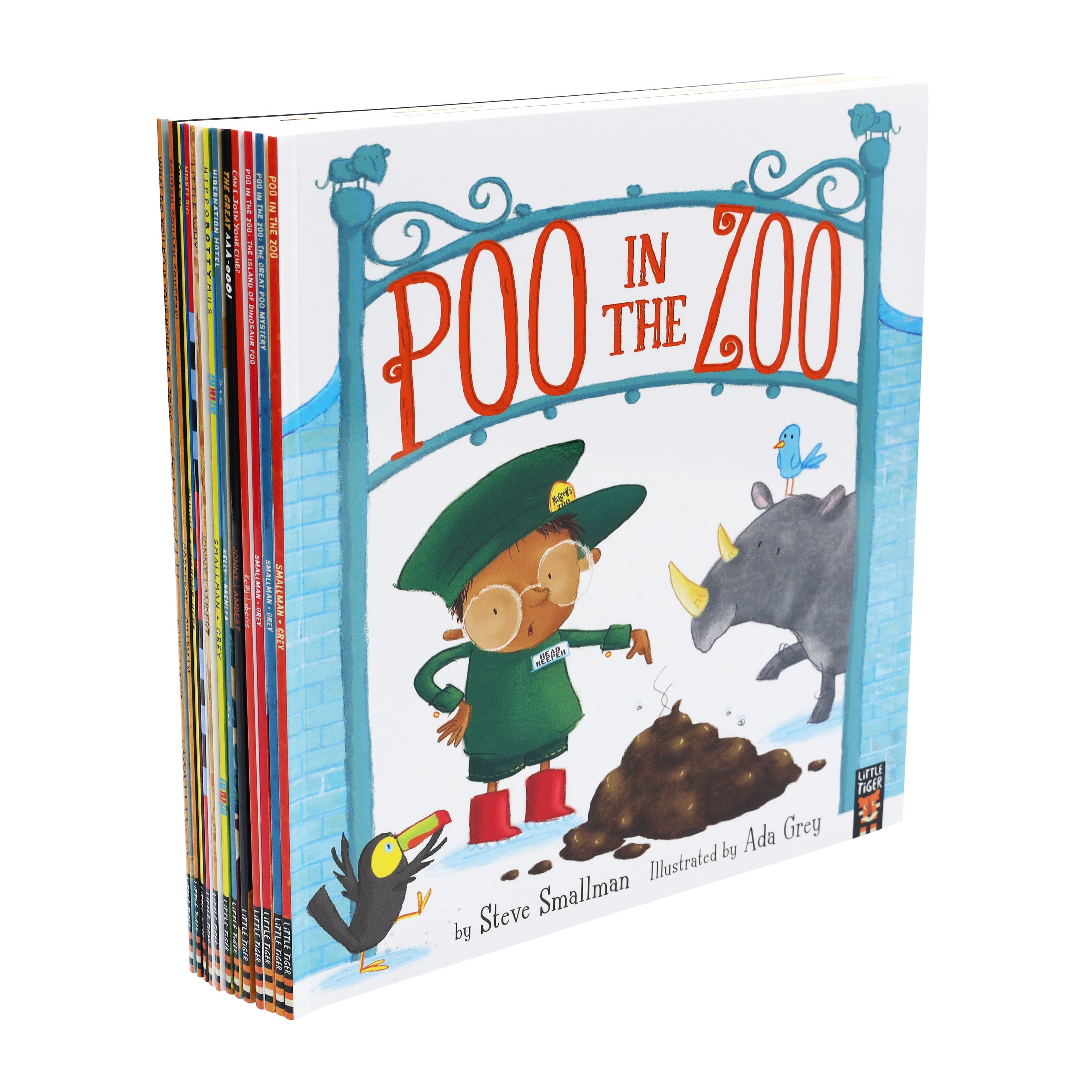 The Zoo Children Picture Stories By Little Tiger 12 Books Collection Set - Ages 3-6 - Paperback