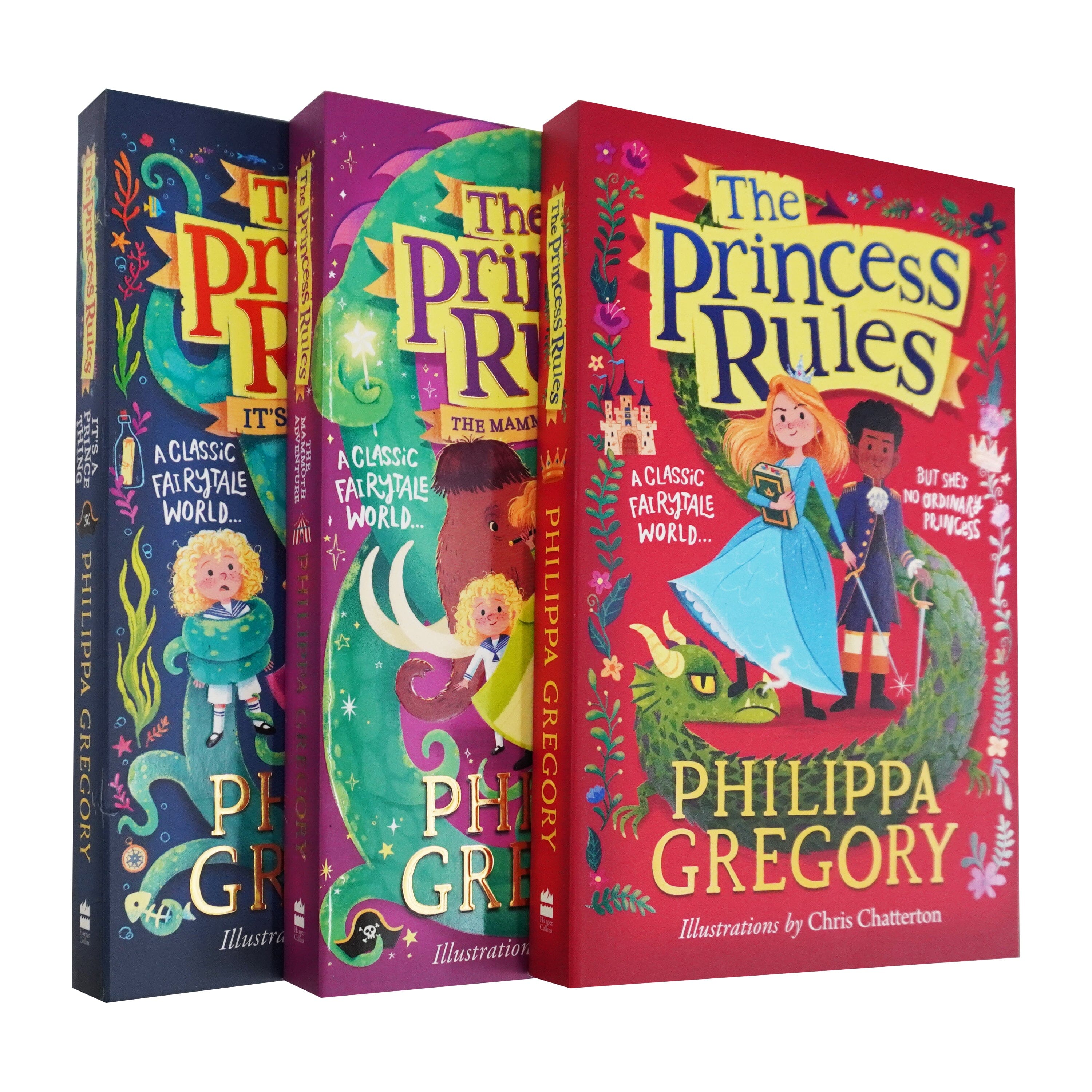Princess Rules Series by Philippa Gregory 3 Books Collection Set - Ages 6+ - Paperback