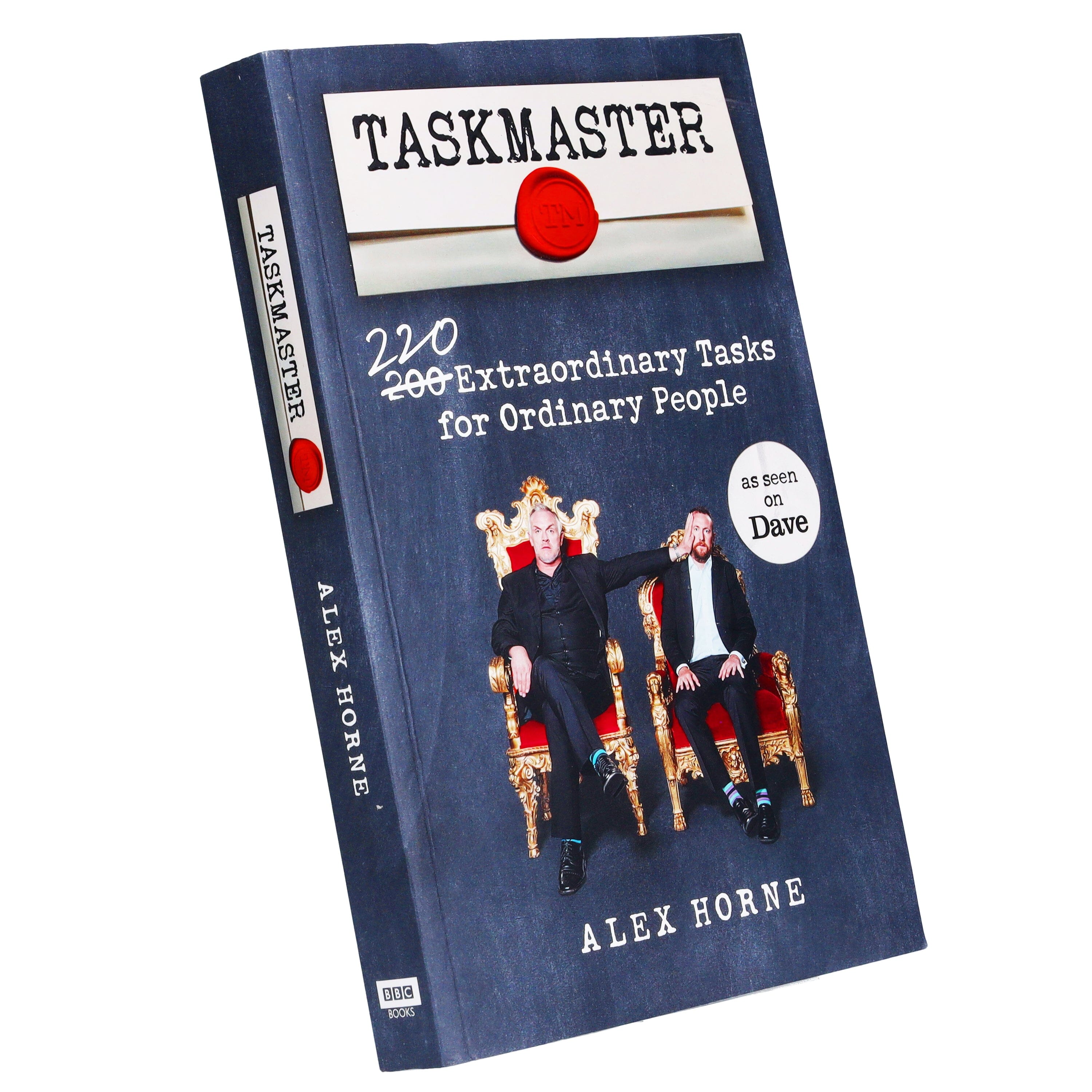 Taskmaster by Alex Horne: 220 Extraordinary Tasks for Ordinary People - Non Fiction - Paperback